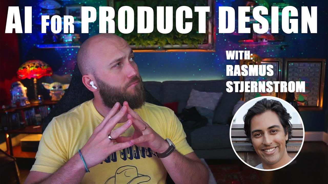 Webinar: AI for Product Design. Guest Rasmus Stjernstrom